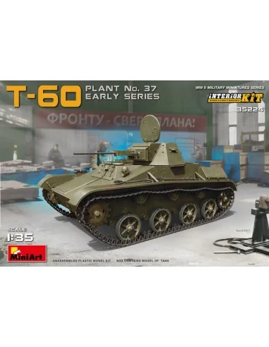 T-60(Plant No.37) Early Series, Autumn 1941 Prod., 1/35 - MiniArt 3...
