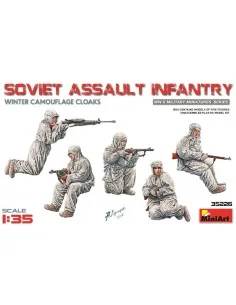 Soviet Assault Infantry (Win.Camouflage Cloaks), 1/35 - MiniArt 35226