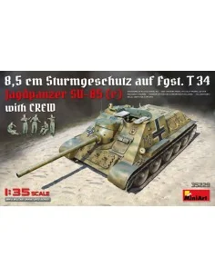 Jagdpanzer SU-85 ( r ) w/Crew, 1/35 - MiniArt 35229