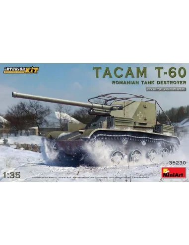 Tacam T-60 Romanian Tank Destroyer. Interior Kit, 1/35 - MiniArt 35230