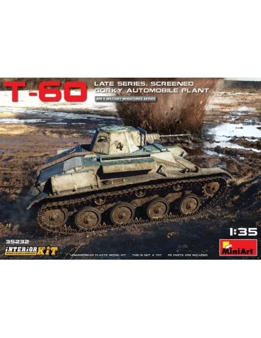 T-60 Late Series, Screened(Gorky Plant) Int.Kit, 1/35 - MiniArt 35232