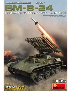 BM-8-24 Self-Propelled Rocket Launcher. Int. Kit, 1/35 - MiniArt 35234