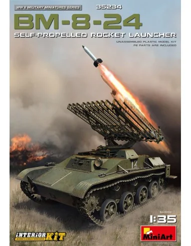 [NO_DESC] BM-8-24 Self-Propelled Rocket Launcher. Int. Kit, 1/35 - ...