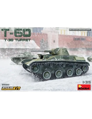T-60 (T-30 Turret) Interior Kit, 1/35 - MiniArt 35241