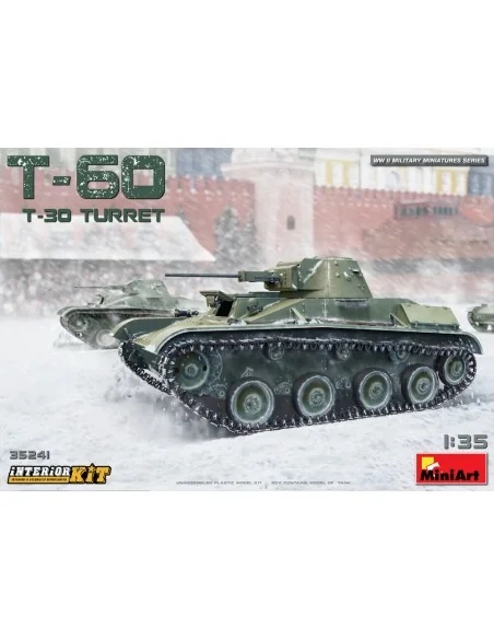 T-60 (T-30 Turret) Interior Kit, 1/35 - MiniArt 35241