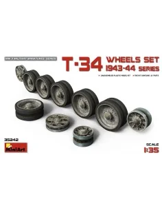 T-34 Wheels Set. 1943-44 Series, 1/35 - MiniArt 35242