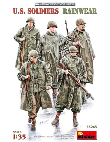 U.S. SOLDIERS RAINWEAR, 1/35 - MiniArt 35245