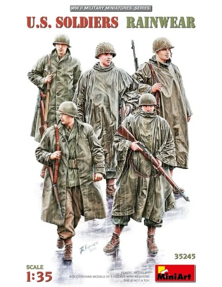 [NO_DESC] U.S. SOLDIERS RAINWEAR, 1/35 - MiniArt 35245