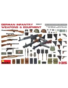 German Infantry Weapons & Equipment, 1/35 - MiniArt 35247