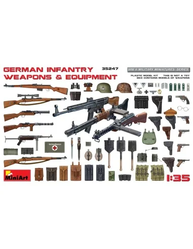 German Infantry Weapons & Equipment, 1/35 - MiniArt 35247