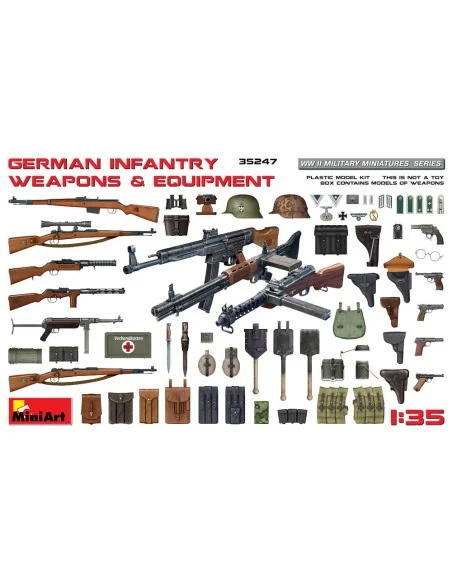 [NO_DESC] German Infantry Weapons & Equipment, 1/35 - MiniArt 35247