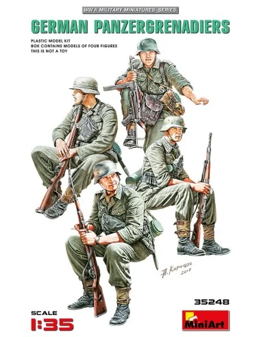 German Panzergrenadiers, 1/35 - MiniArt 35248