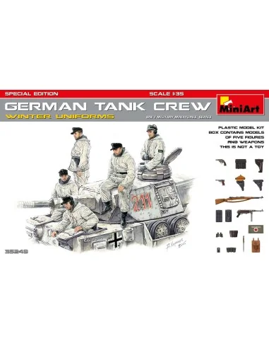 German Tank Crew(Winter Uniforms).SpecialEdition, 1/35 - MiniArt 35249