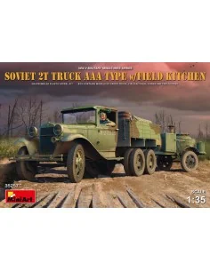 Soviet 2 t Truck AAA Type w/Field Kitchen, 1/35 - MiniArt 35257