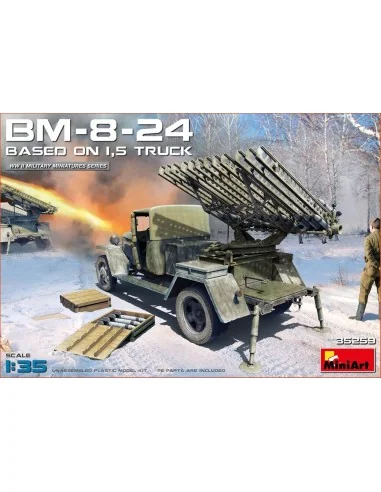 BM-8-24 Based on 1, 5t Truck, 1/35 - MiniArt 35259