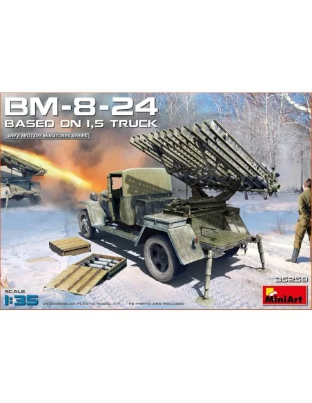 BM-8-24 Based on 1, 5t Truck, 1/35 - MiniArt 35259