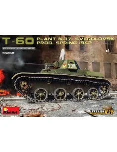 T-60 (Plant ?.37) Prod.Spring 1942. Interior Kit, 1/35 - MiniArt 35260