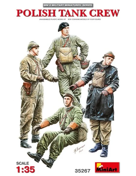 Polish Tank Crew, 1/35 - MiniArt 35267