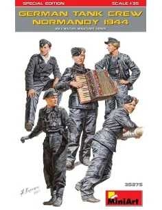 German Tank Crew (Normandy 1944) Special Edition, 1/35 - MiniArt 35275