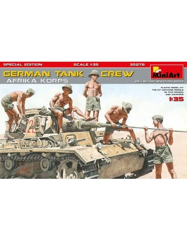 [NO_DESC] German Tank Crew.”Afrika Korps”. Special Edition, 1/35 - ...