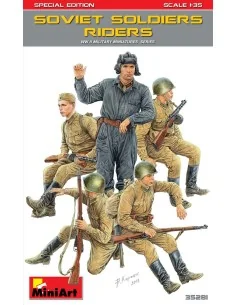 Soviet Soldiers Riders. Special Edition, 1/35 - MiniArt 35281