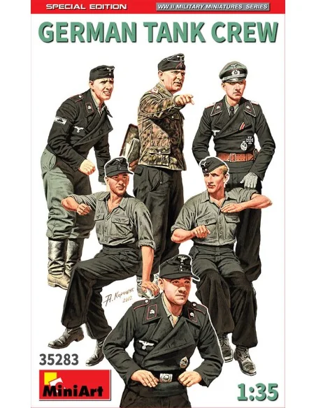 German Tank Crew. Special Edition, 1/35 - MiniArt 35283