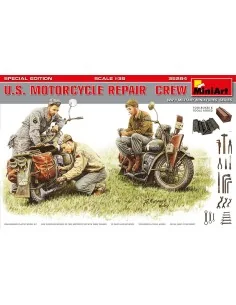 U.S. Motorcycle Repair Crew. Special Edition, 1/35 - MiniArt 35284