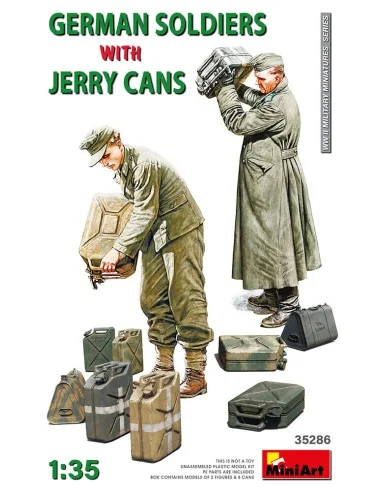 [NO_DESC] German Soldiers w/Jerry Cans, 1/35 - MiniArt 35286