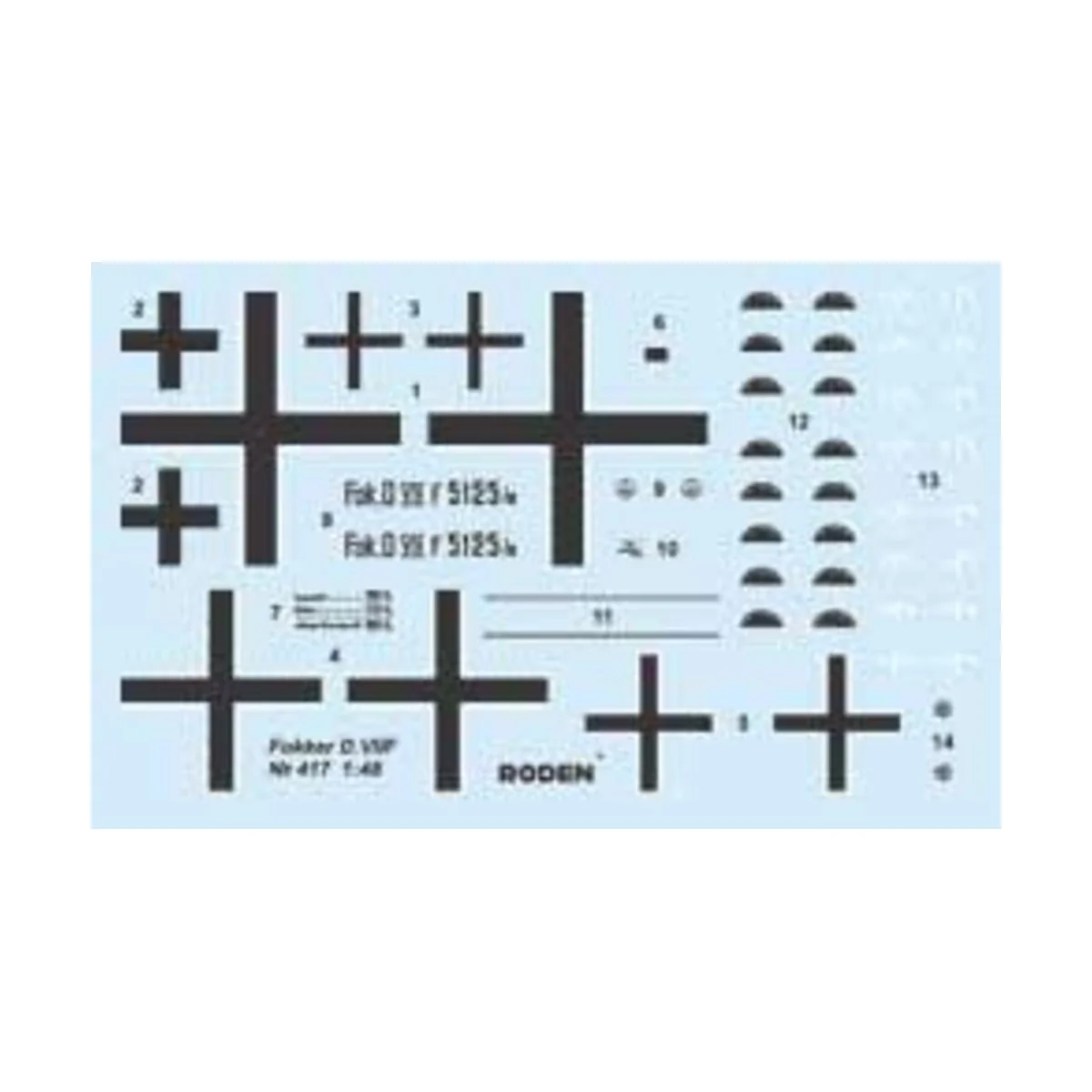 Fokker D.VII F (late) - Roden 417