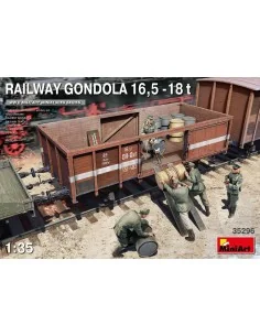 Railway Gondola 16, 5-18 t, 1/35 - MiniArt 35296