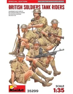 British Soldiers Tank Riders. Special Edition, 1/35 - MiniArt 35299