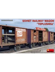 Soviet Railway Wagon Teplushka, 1/35 - MiniArt 35300