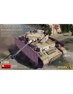 Pz.Kpfw.IV Ausf. H Vomag. Mid Prod. (July 1943) Interior Kit, 1/35 ...