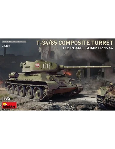 T-34-85 Composite Turret. 112 Plant. Summer 1944, 1/35 - MiniArt 35306