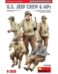 U.S. Jeep Crew & MPs. Special Edition, 1/35 - MiniArt 35308