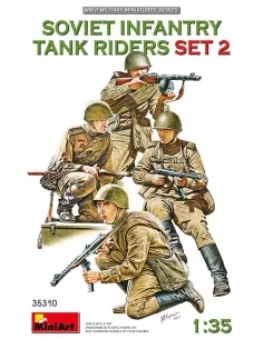 Soviet Infantry Tank Riders Set 2, 1/35 - MiniArt 35310