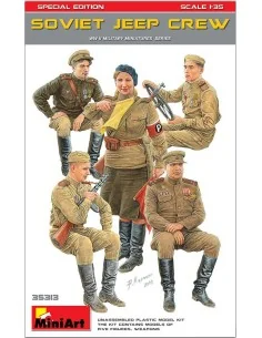 Soviet Jeep Crew. Special Edition, 1/35 - MiniArt 35313