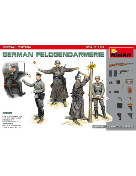 German Feldgendarmerie. Special Edition, 1/35 - MiniArt 35315