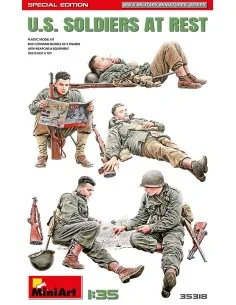 [NO_DESC] U.S. Soldiers at Rest. Special Edition, 1/35 - MiniArt 35318