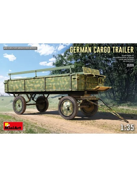 German Cargo Trailer, 1/35 - MiniArt 35320