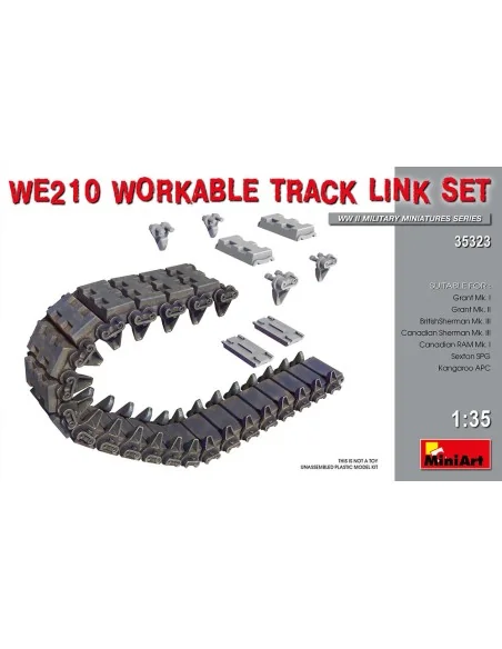 [NO_DESC] WE210 Workable Track Link Set, 1/35 - MiniArt 35323