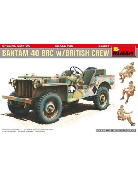 Bantam 40 BRC w/British Crew. Special Edition, 1/35 - MiniArt 35324