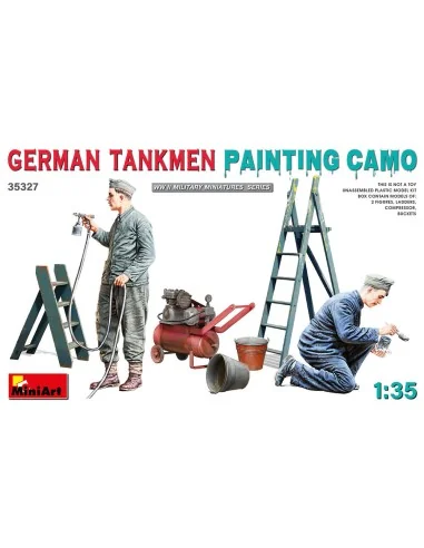 [NO_DESC] German Tankmen. Painting Camo, 1/35 - MiniArt 35327