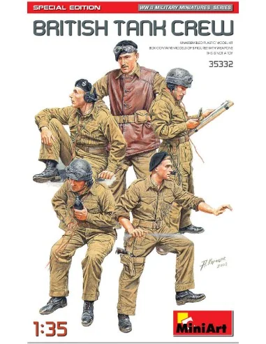 British Tank Crew. Special Edition, 1/35 - MiniArt 35332
