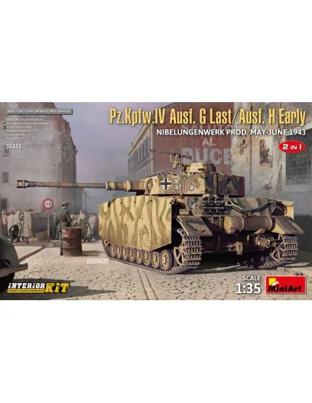 Pz.Kpfw.IV Ausf. G-Last/H-Early Nibelungenwerk Prod. (May-June 1943...