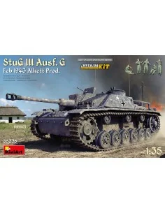 StuG III Ausf. G Feb 1943 Alkett Prod. Interior Kit, 1/35 - MiniArt...