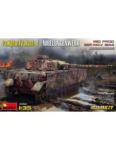 Pz.Kpfw.IV Ausf. J Nibelungenwerk. Mid Prod. (Sep-Nov 1944) Interio...