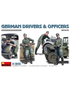 German Drivers & Officers, 1/35 - MiniArt 35345