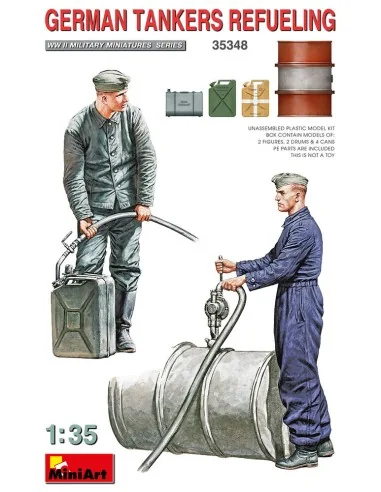 German Tankers Refueling, 1/35 - MiniArt 35348