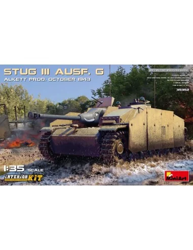 StuG III Ausf. G October 1943 Alkett Prod. Interior Kit, 1/35 - Min...